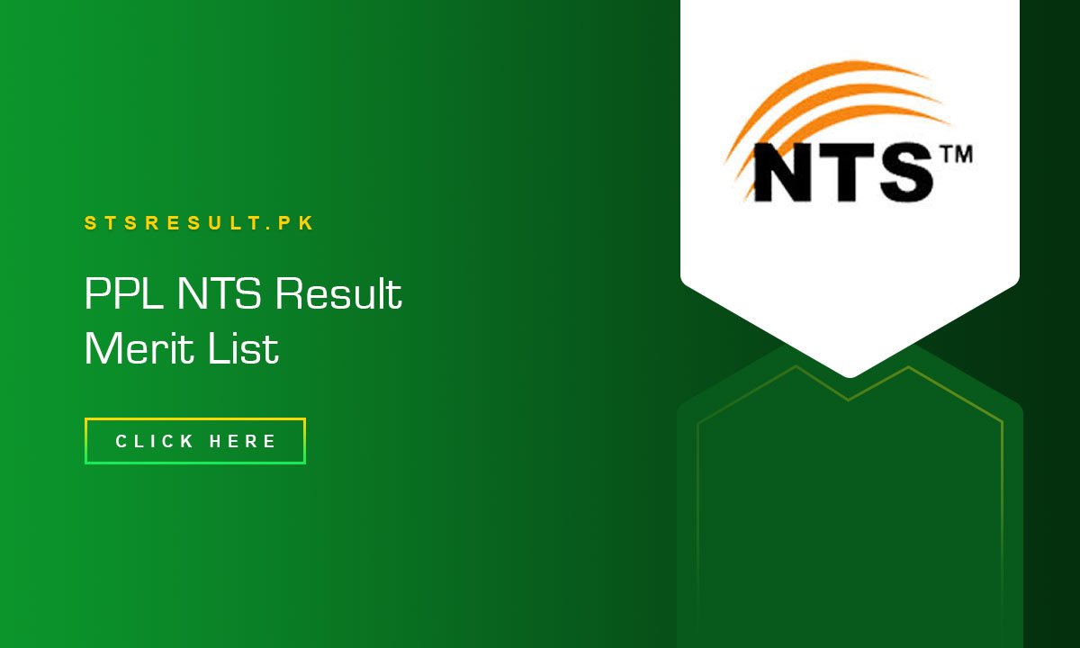 PPL NTS Result 2024 Merit List