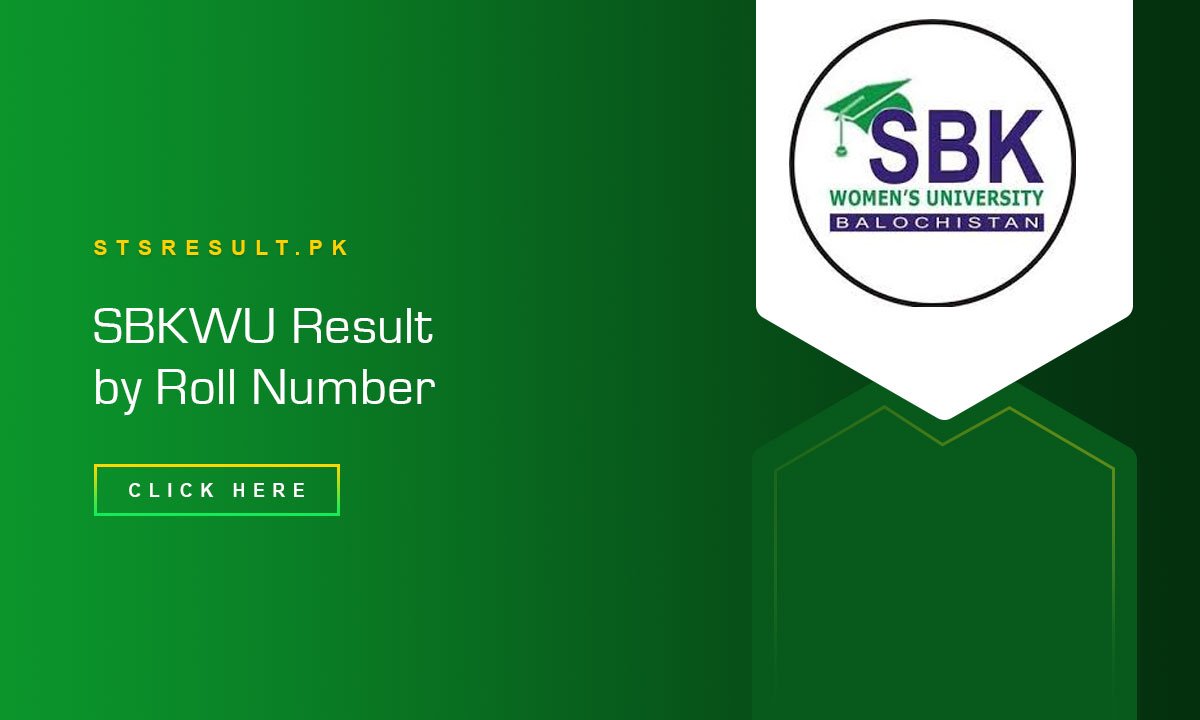 SBKWU Result 2024 by Roll Number