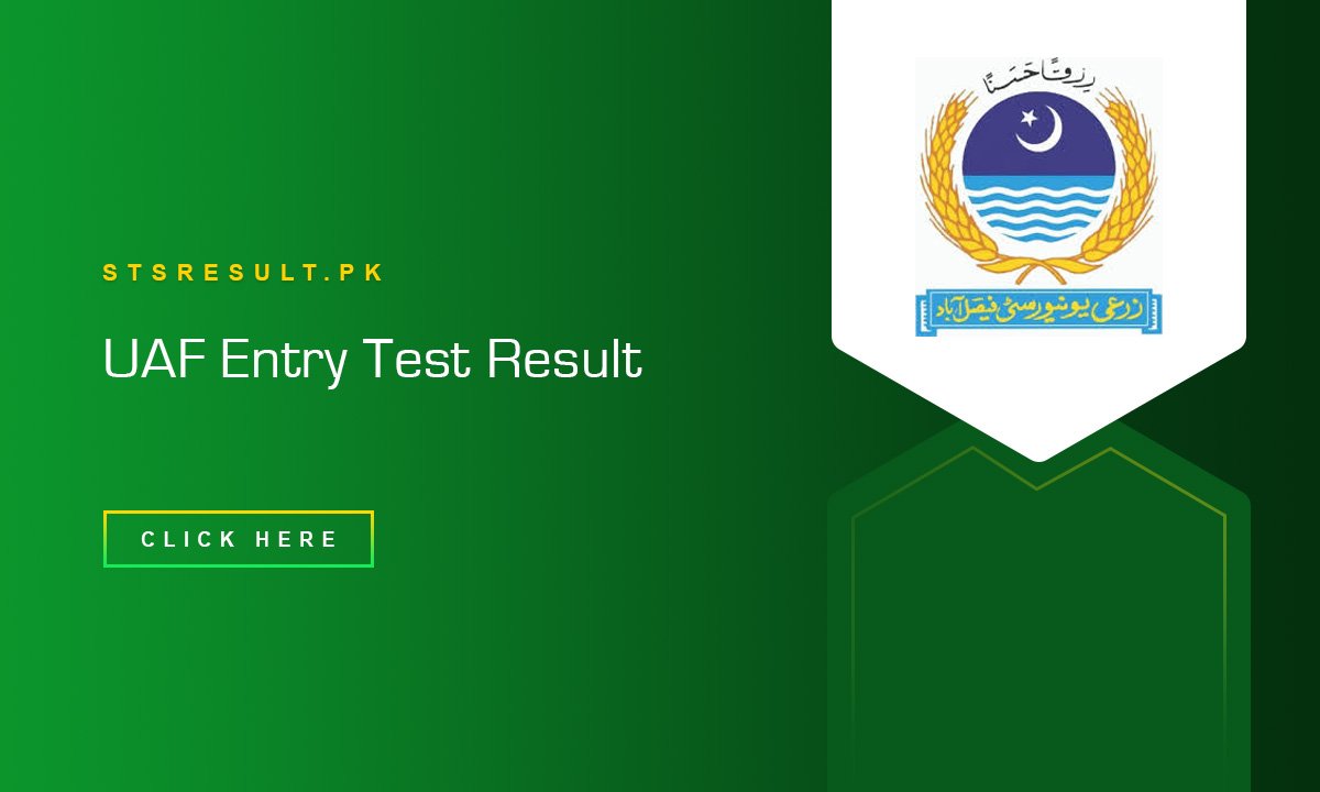 UAF Entry Test Result