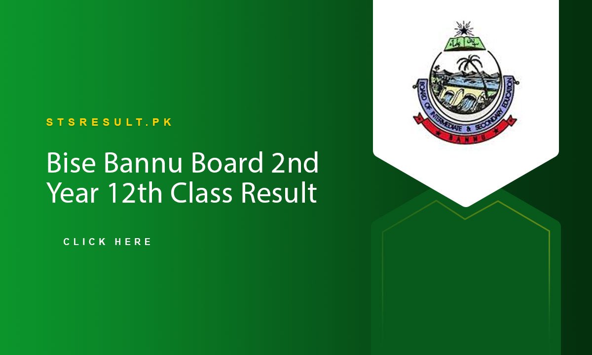 Bise Bannu Board 2nd Year 12th Class Result