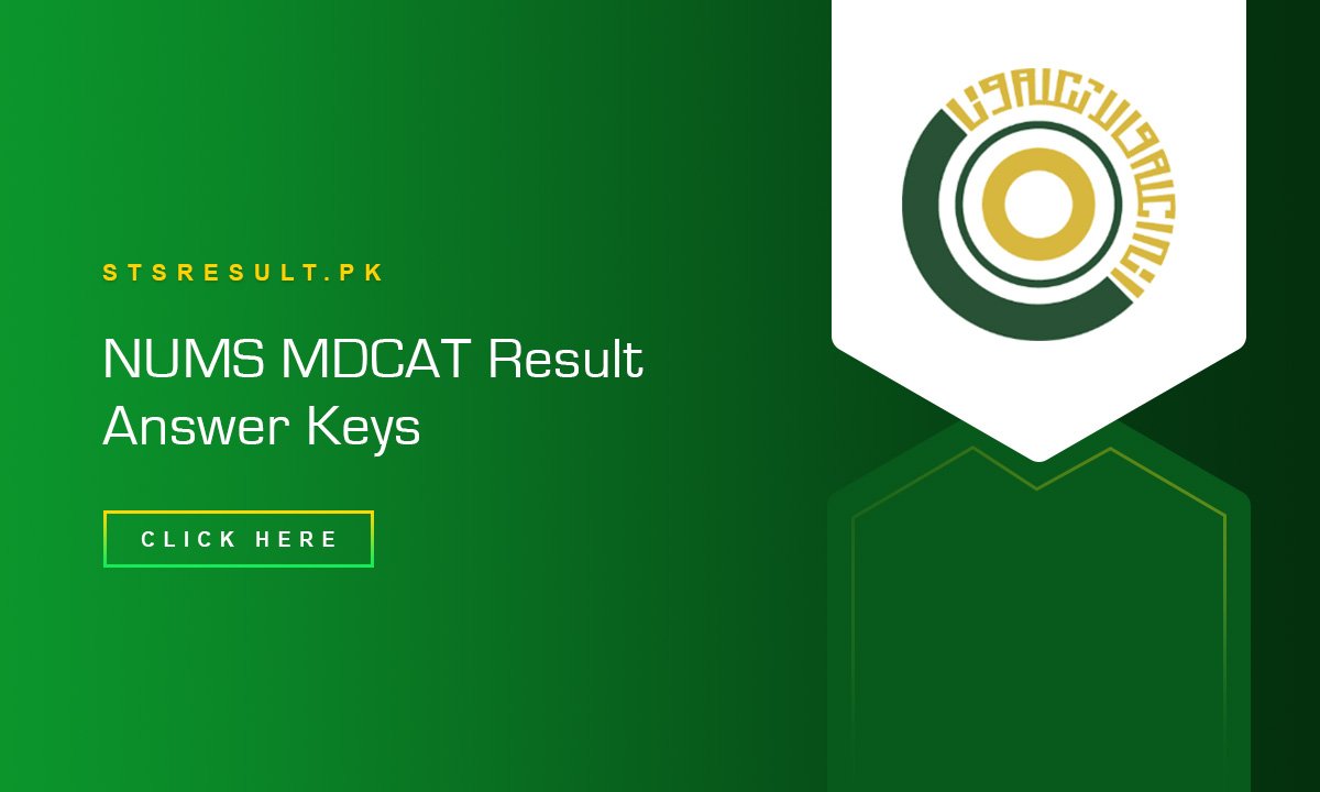 NUMS MDCAT Result