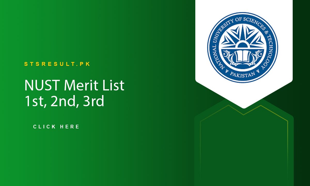 NUST Merit List