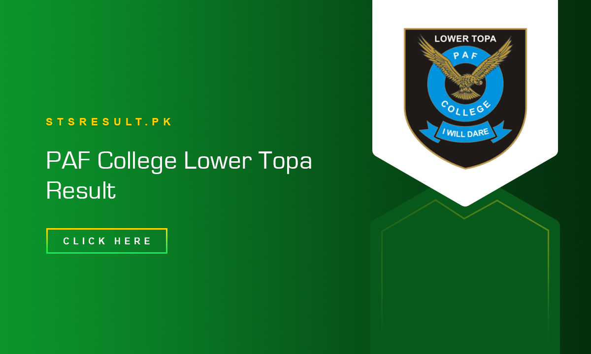 PAF College Lower Topa Result