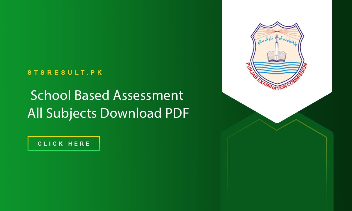 School Based Assessment