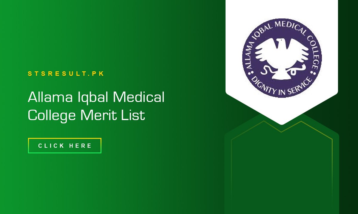 Allama Iqbal Medical College Merit List