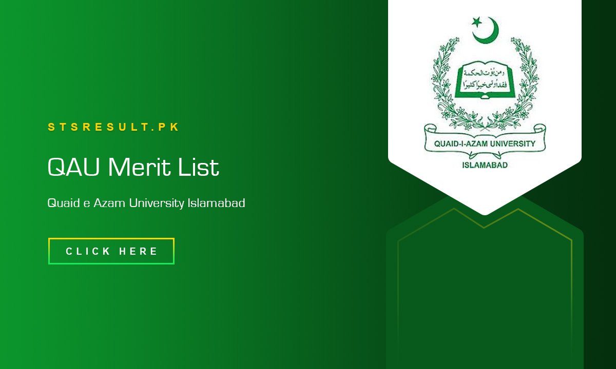 QAU Merit List