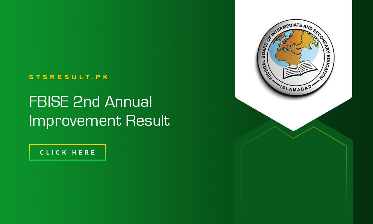 FBISE 2nd Annual Improvement Result